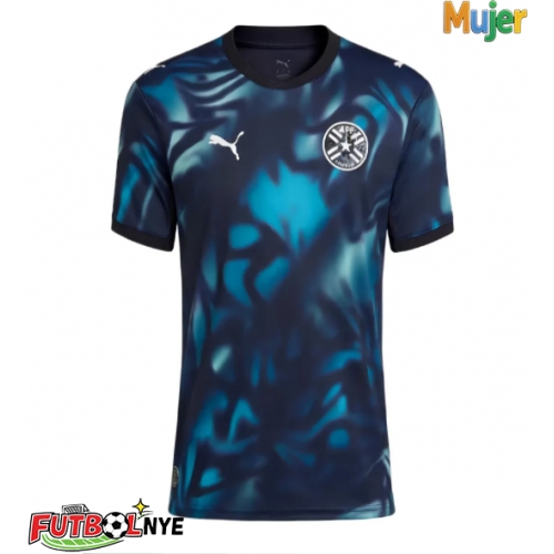 Camiseta Paraguay Visitante Equipación para mujer Mundial 2026 manga corta